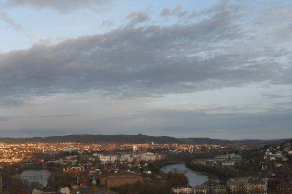 Image from Trondheim, direction south east