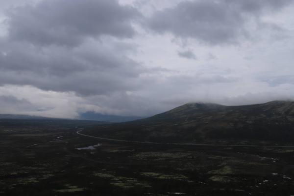 Bilde fra Hjerkinn, retning nordøst