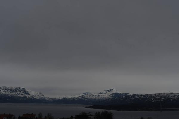 Bilde fra Narvik, retning nord