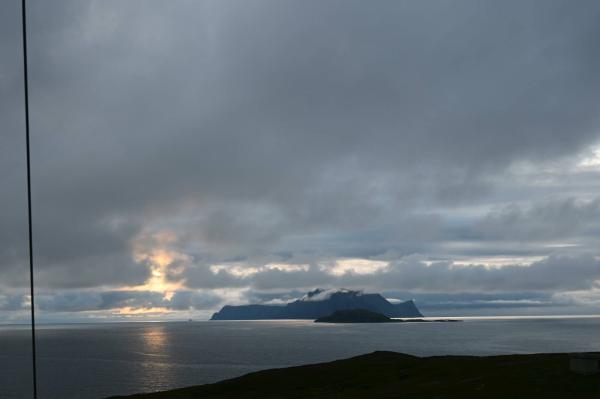 Bilde fra Vannøya, retning nord