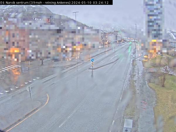 Bilde fra Narvik sentrum